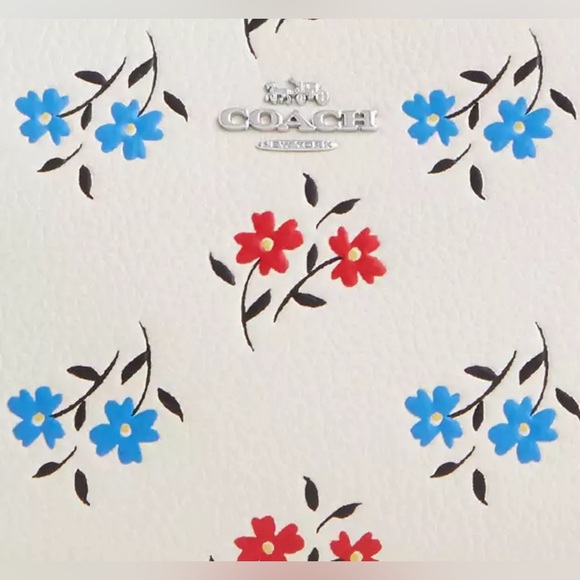 COACH NOLITA 19 WITH FLORAL PRINT - NWT - Picture 3 of 4